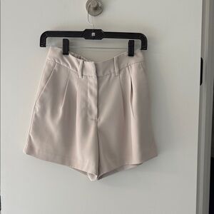 Quince Cream High Waist Women's Shorts